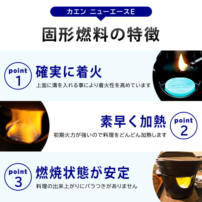 市場 全国送料無料 アウトドア 着火材 コンロ 固形燃料 15g ニイタカ ニューエースE カエン 20個パック セット 着火剤 メスティン キャンプ