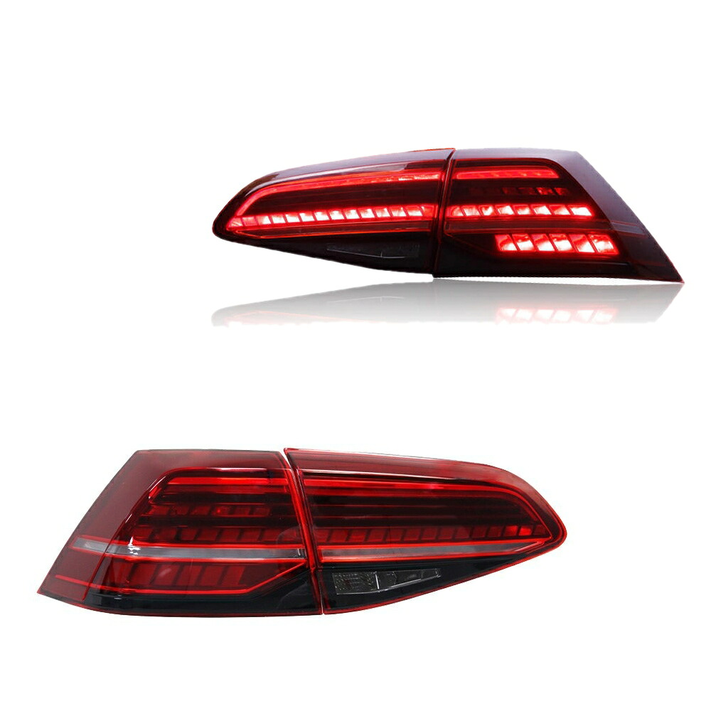 ゴルフ7 GOLF7.5 5G 後期 LED テールライト 左右 テールランプ シーケンシャルウィンカー フォルクスワーゲン AKD B｜ジャパンネット部品
