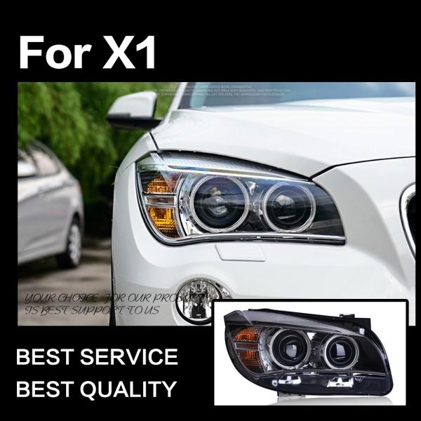 ヘッドライト BMW X1 E84 LED '09-'15 クリア Type-A AKD