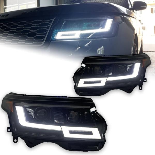 LED ヘッドライト ヘッドランプ レンジローバー L405 13-21 ランドローバー シーケンシャルウィンカー AKD|ジャパンネット部品