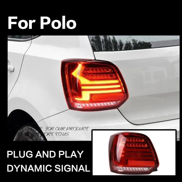 テールライト フォルクスワーゲン ポロ 6R テールランプ POLO LED レッド AKD|ジャパンネット部品
