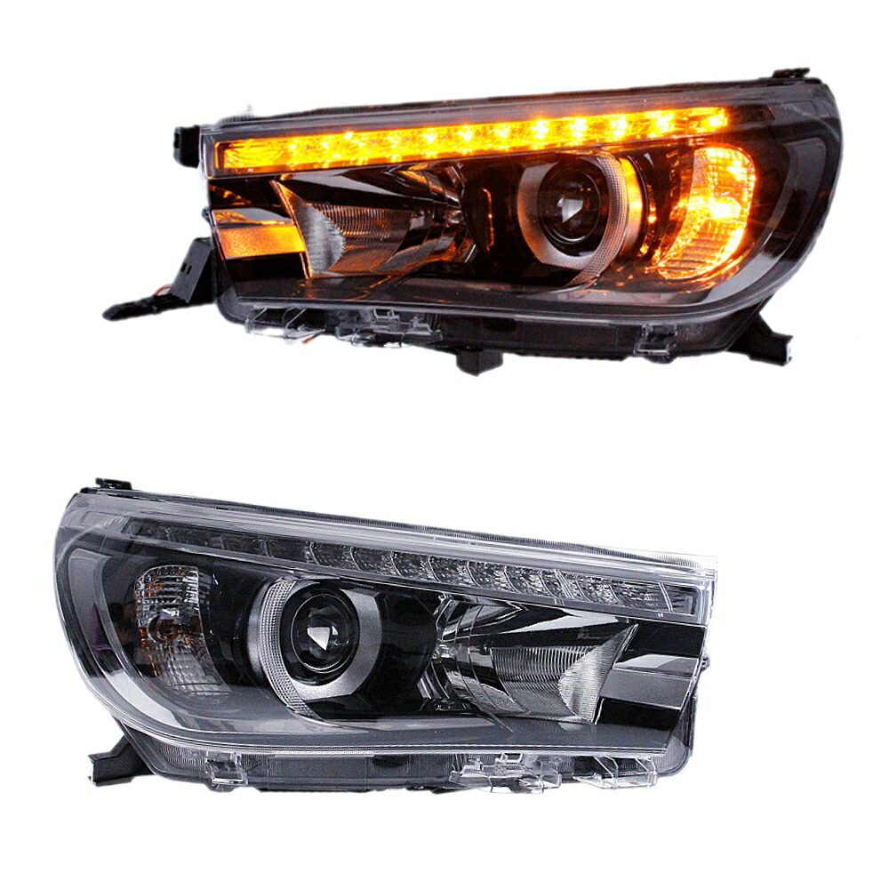 GUN125 ハイラックス　右ヘッドライト 34-2009☆後期 LED GUN125 ハイラックス☆右ヘッドライト KOITO 0K-180