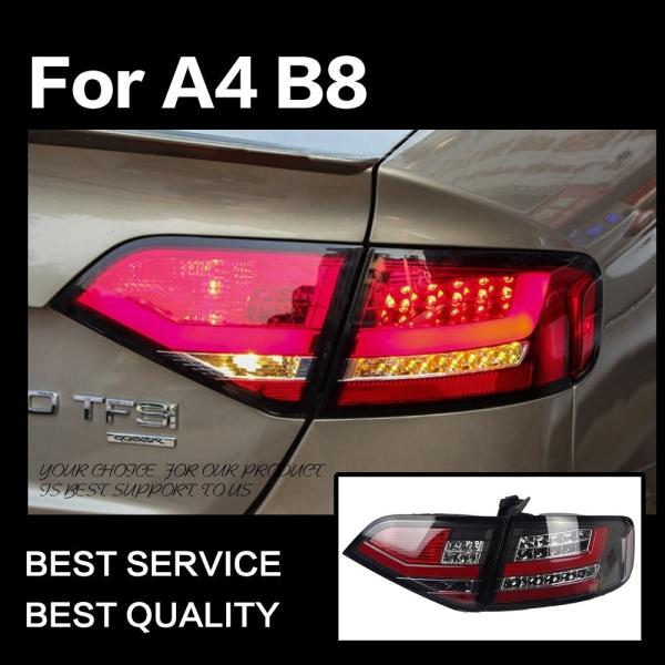 テールライト AUDI アウディ A4 B8 テールランプ LED '09-'12 スモーク AKD｜ジャパンネット部品