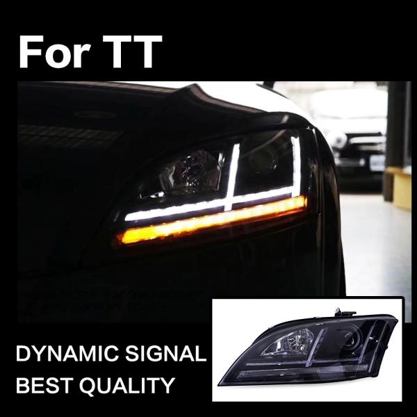 ヘッドライト AUDI アウディ TT 8J LED '06-'12 シーケンシャルウィンカー AKD｜ジャパンネット部品