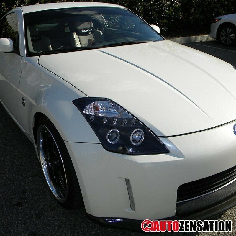 Autozensation製 日産 フェアレディz Z33 Vq35de 03 05 ヘッドライト クリア ブラック Type C Sylvainpaley Cool Autozensation製 日産 フェアレディz Z33 Vq35de 03 05 ヘッドライト クリア ブラック Type C Sylvainpaley Cool