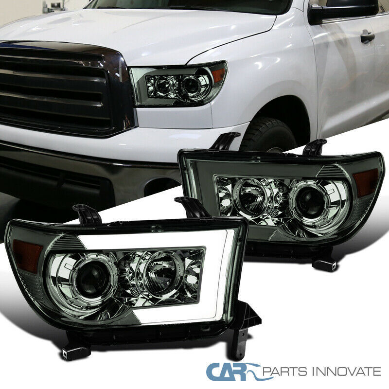 楽天市場 Xk50 Tundra タンドラ Led ヘッドライト ヘッドランプ トヨタ 07 13 前期型 Spec D シーケンシャルウィンカー ブラッククローム タイプb 510supply 楽天市場店