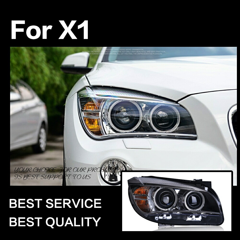 美品】 ライト・ランプ-SONAR製 BMW X1 E84 '09-'15 LEDヘッドライト クリア Type-A -  www.babystoreenxovais.com.br