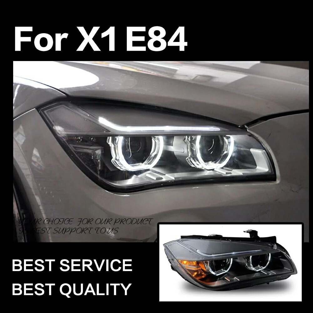 ヘッドライト BMW E84 X1 LED '09-'15 クリア AOKEDING