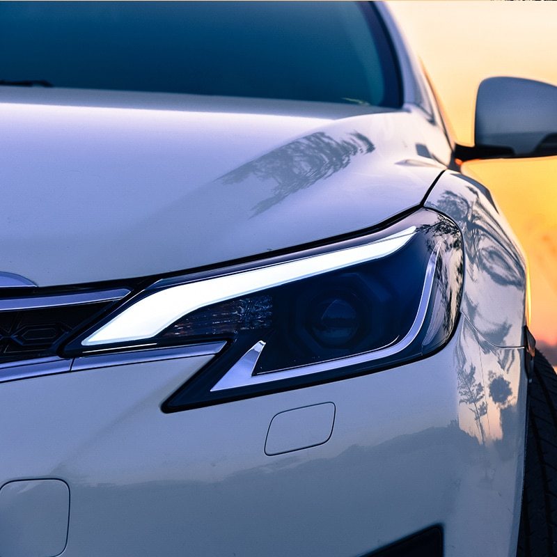 楽天市場 Rsu製 トヨタ 130系 マークx Grx130 4gr Fse 2gr Fse 後期型 Ledヘッドライト クリア 510supply 楽天市場店