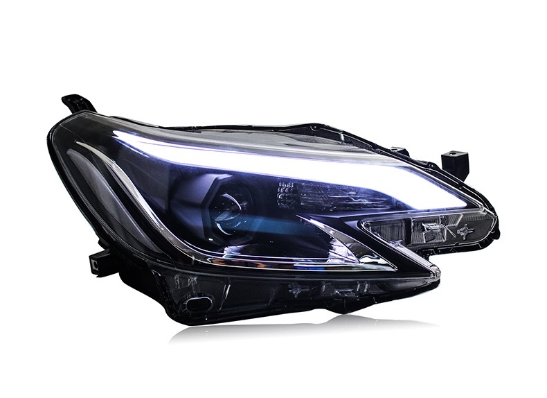 楽天市場 Rsu製 トヨタ 130系 マークx Grx130 4gr Fse 2gr Fse 後期型 Ledヘッドライト クリア 510supply 楽天市場店