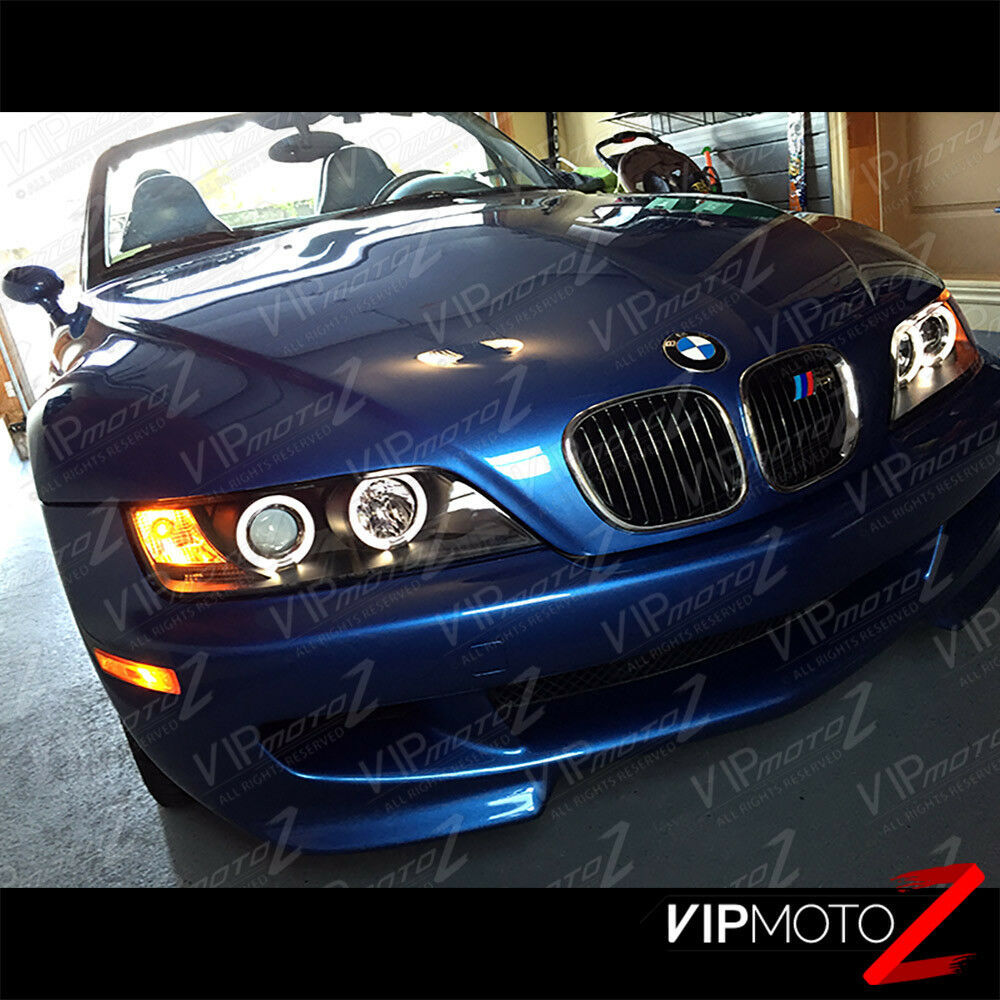 Vipmotoz製 Bmw Z3 6 7 6 8 96 02 ヘッドライト クリア ブラック Rockridgefamilymed Com