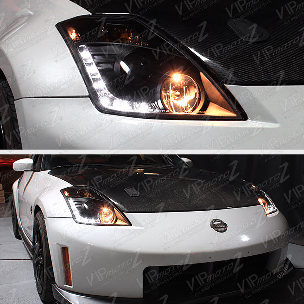 Vipmotoz製 日産 フェアレディz Z33 06 09 Ledヘッドライト クリア ブラック Magazinpegas Cz Vipmotoz製 日産 フェアレディz Z33 06 09 Ledヘッドライト クリア ブラック Magazinpegas Cz
