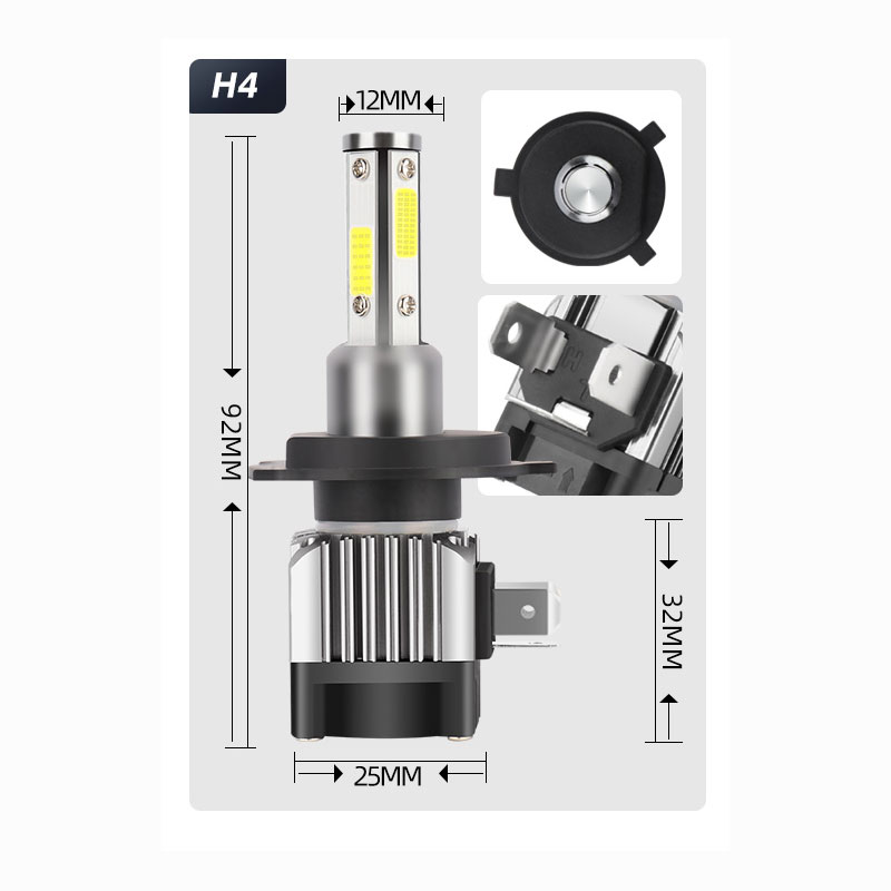 ヘッドライトバルブロービームシーマF50日産VQ30DETVK45DDVK45DEH13.1〜H15.104面LEDH46000K30000lmSPEVERT製