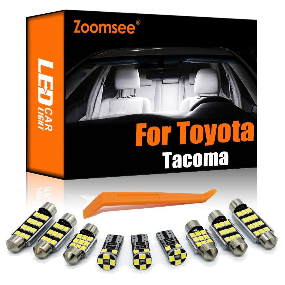 ルームランプセット タコマ LED 1台分セット '05-'15 超高輝度LED 簡単取付 取付工具付 トヨタ Zoomsee