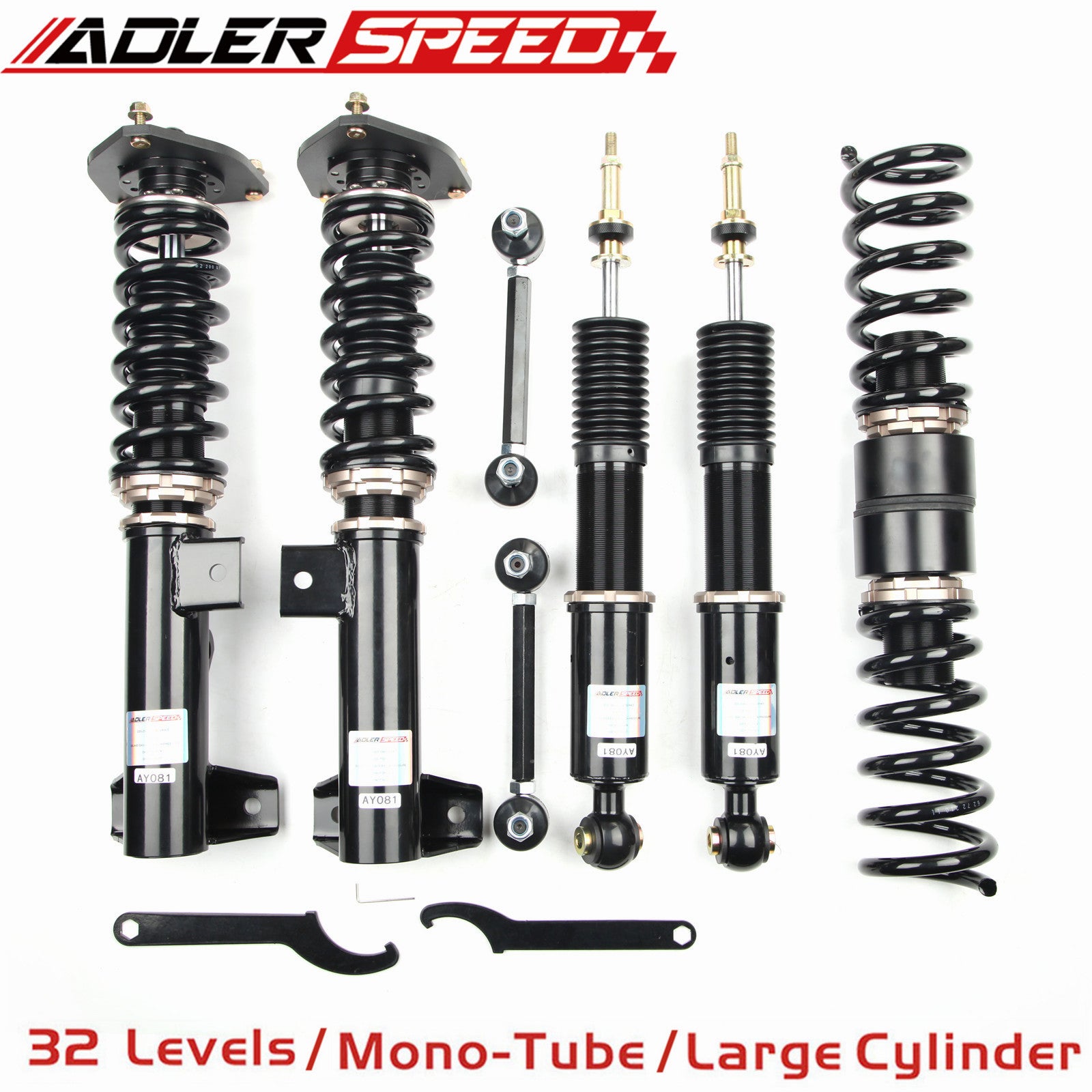 車高調 メルセデスベンツ Eクラス C207 2WD 10-17 全長調整 サスペンション 32段減衰 ADLERSPEED｜ジャパンネット部品