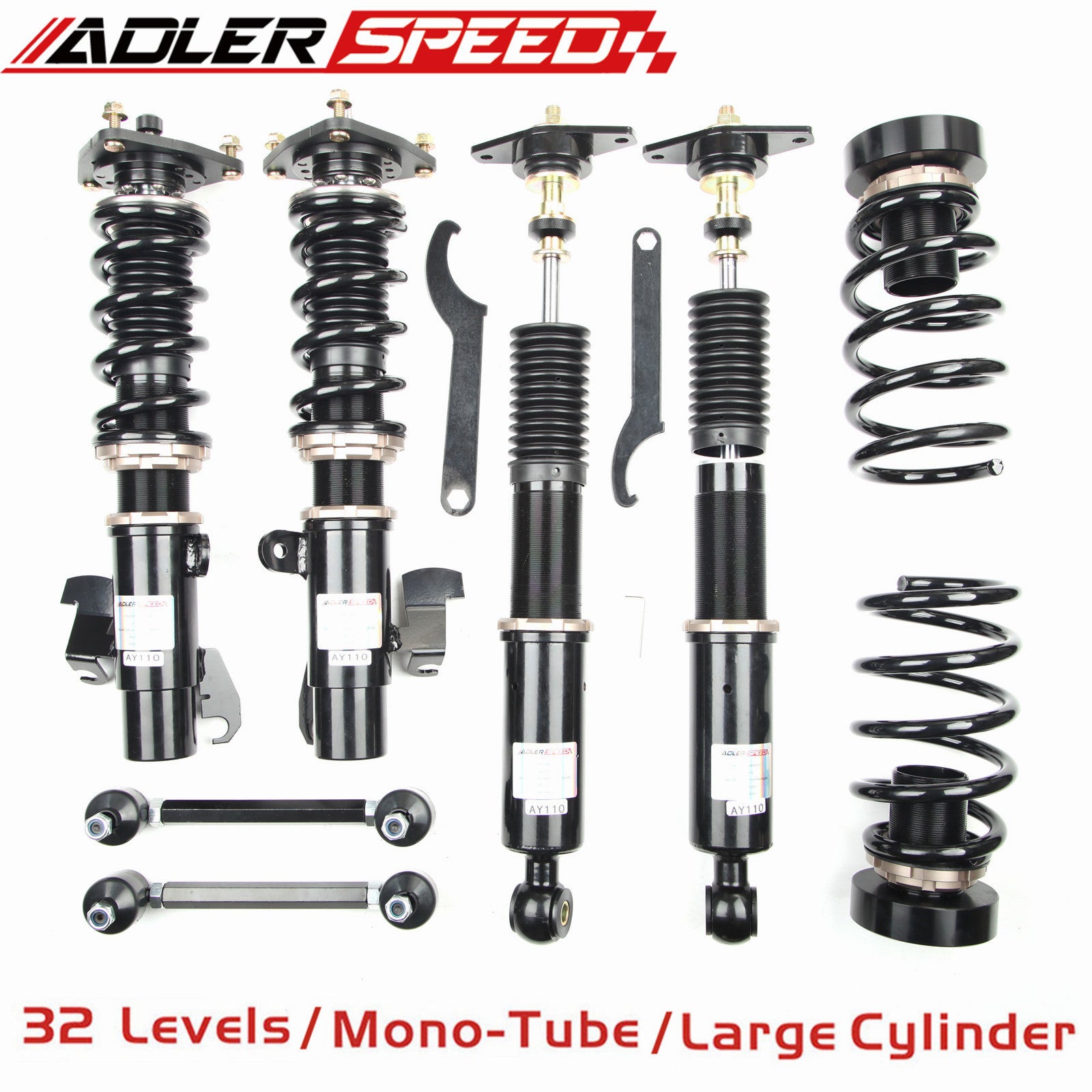 車高調 マツダ アクセラ BL 09-13 全長調整 サスペンション 32段減衰 ADLERSPEED