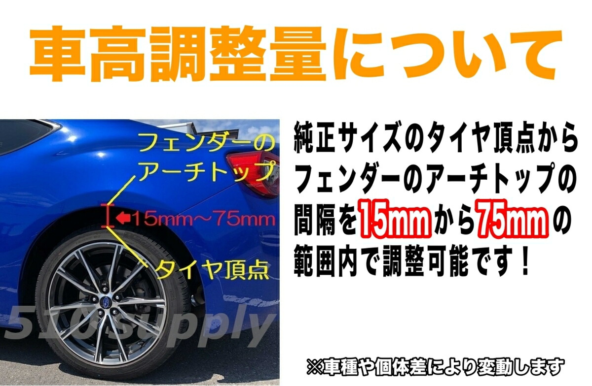 市場 車高調 9 V8 32段減衰 Bmw 全長調整式 サスペンション M5