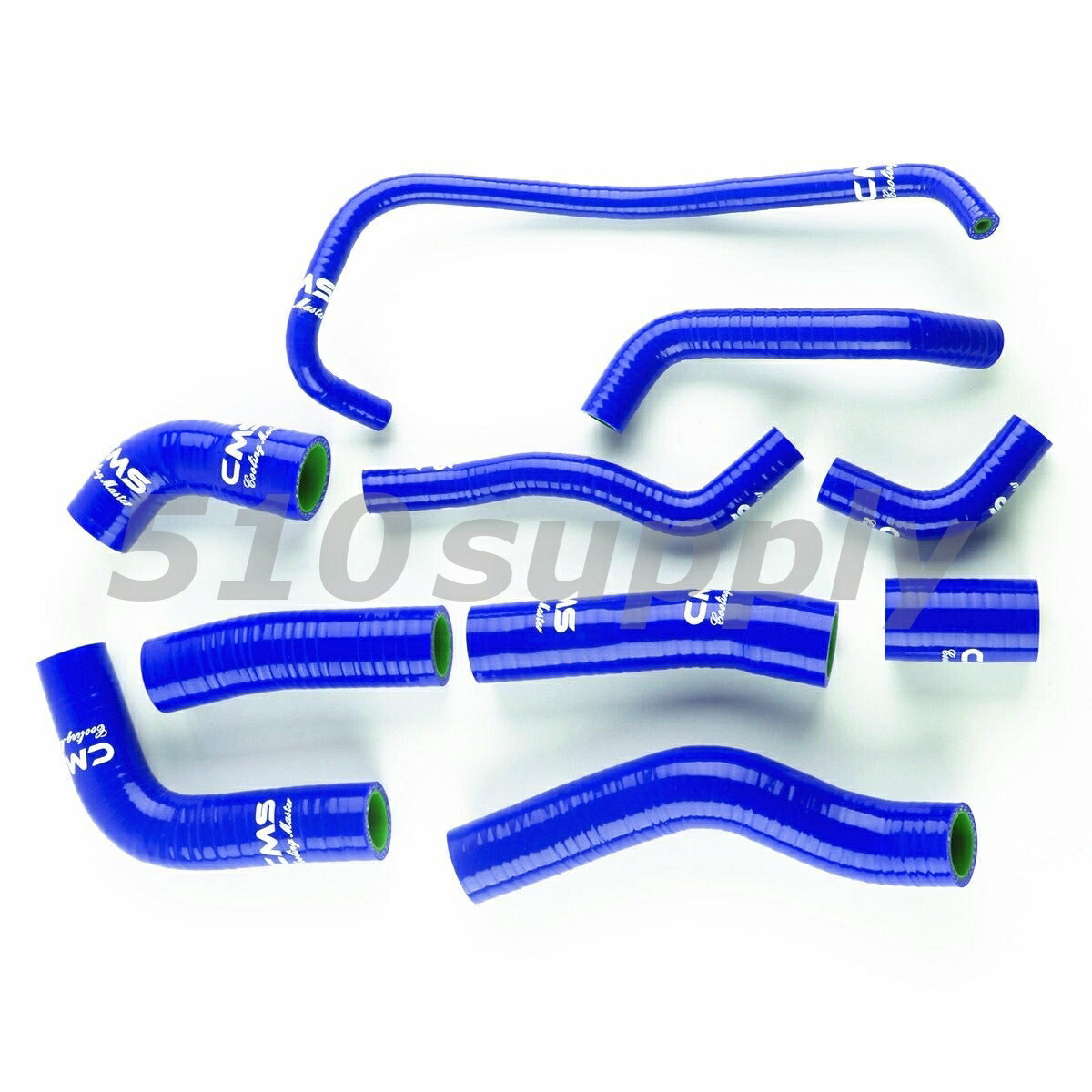 クーラントホース YZF-R6 RJ11 RJ15 2C0 13S 1JS 2CX '06-'16 ラジエターホースセット ブルー ヤマハ CMS