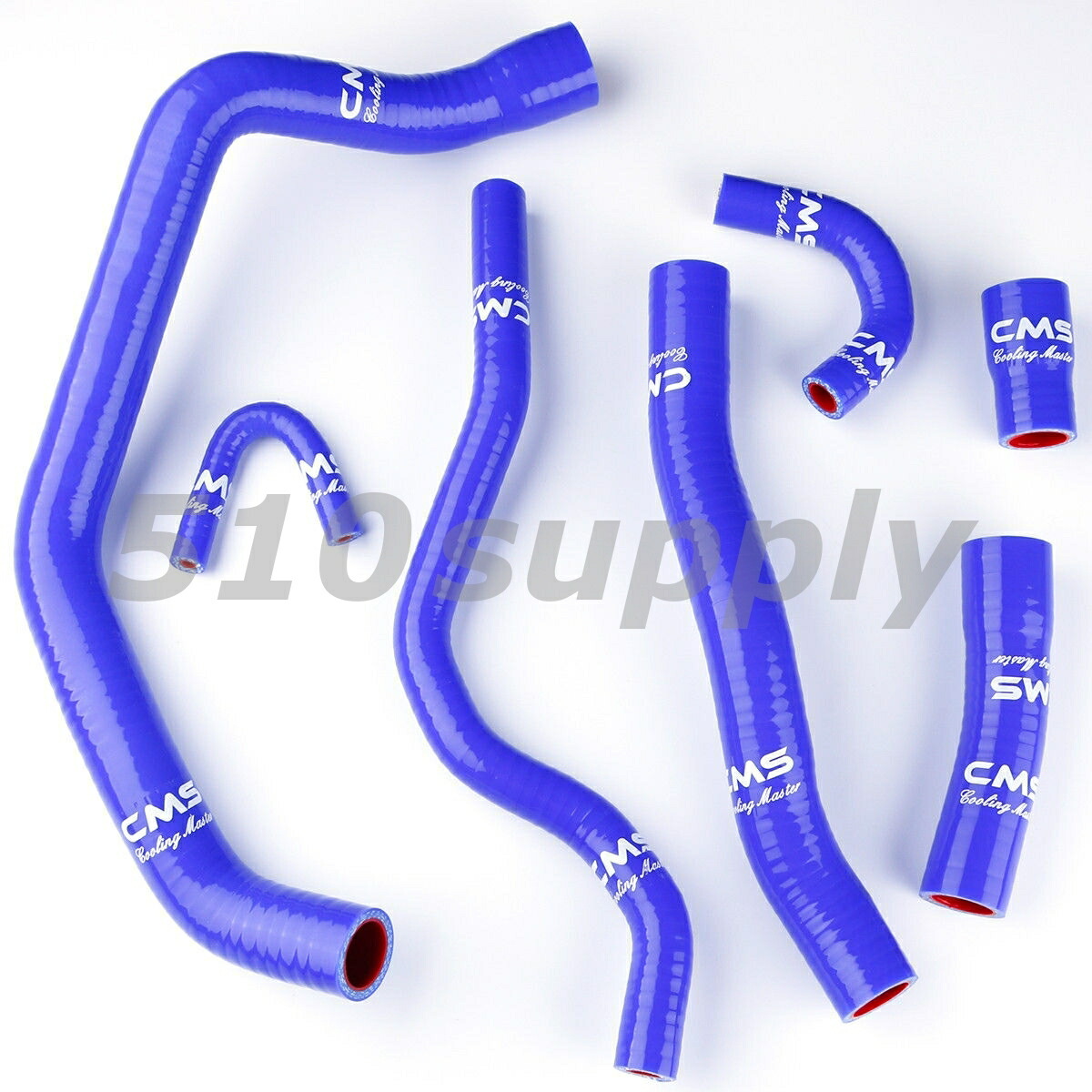 クーラントホース YZF-R1 RN19 4C8 '07-'08 ラジエターホースセット ブルー ヤマハ CMS