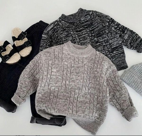 MB　キッズ服　子供服　トップス　ニットセーター　90-140CM　2色