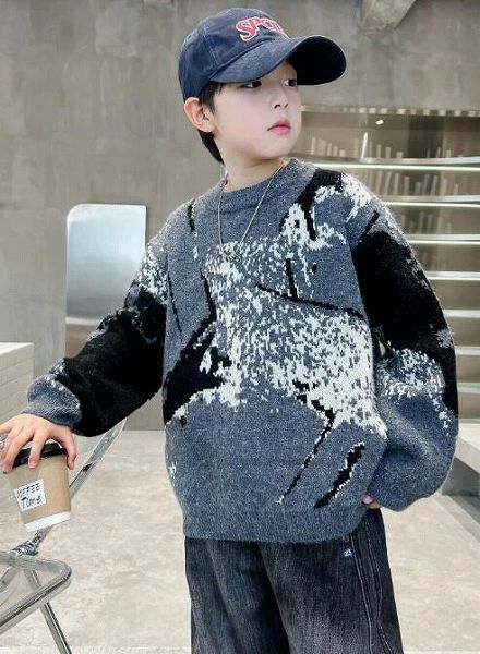 キッズ服　子供服　トップス　ニットセーター　130-180CM
