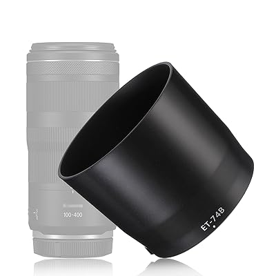 Paraluce Canon Paraluce JJC Per Canon EF 70-300mm E RF 100-400mm - Con Filtro UV 67mm Paraluce Obiettivo Canon - Foto 8