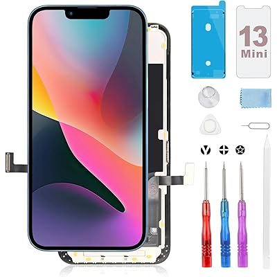 【純正★工具付き】iPhone 13 mini 液晶パネル 防水テープ付き Amazon.co.jp: OLED For iPhone 13 mini 液晶パネル 画面交換