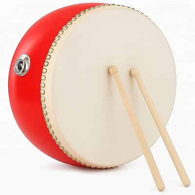 太鼓 たいこ 楽器 練習 牛革張り本格的な響き 音楽 パーカッション サイズ 45cm｜NEXTMART
