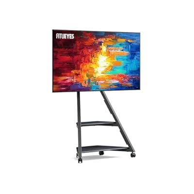 DESIGN テレビ受像機照明ランプ キャスター付き添い人 壁寄せ 32 43 50 55 60 65in相応う 置き目手合い コーナーテ