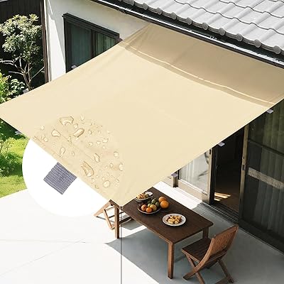 組みかえる版 日おおい 雨よけ 影法師 露天 3*5M 撥水産業 一元管理織帯操作手順 雨合羽 日がさ 縁側