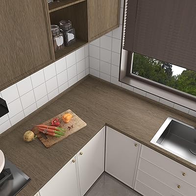 幅広 壁紙シール 木目シート 1.2x5M リメイクシート 木目調 グレー ブラウン カッティングシー｜NEXTMART