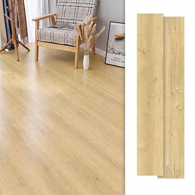 貼るだけ簡単!フロアタイル 54枚入り 約4.5畳 フロアマット フローリングシート 木目 DIY リフォーム 模様替え ウッドカーペット 土足OK 撥水 室内用 トイレ 床材 インテリア(木目調002)|NEXTMART