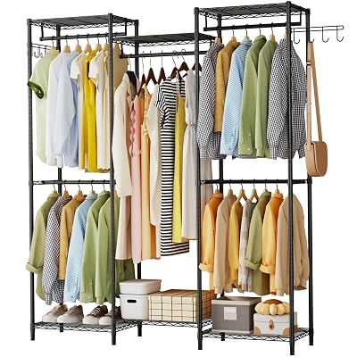 ハンガーラック 頑丈 洋服ラック 大容量 キャスター付き 棚付き 耐荷重280kg クローゼット ワードローブ ２段 洋服掛け 防サビ加工 組み立て簡単 高さ調節 省スペース おしゃれ ハンガーか｜NEXTMART