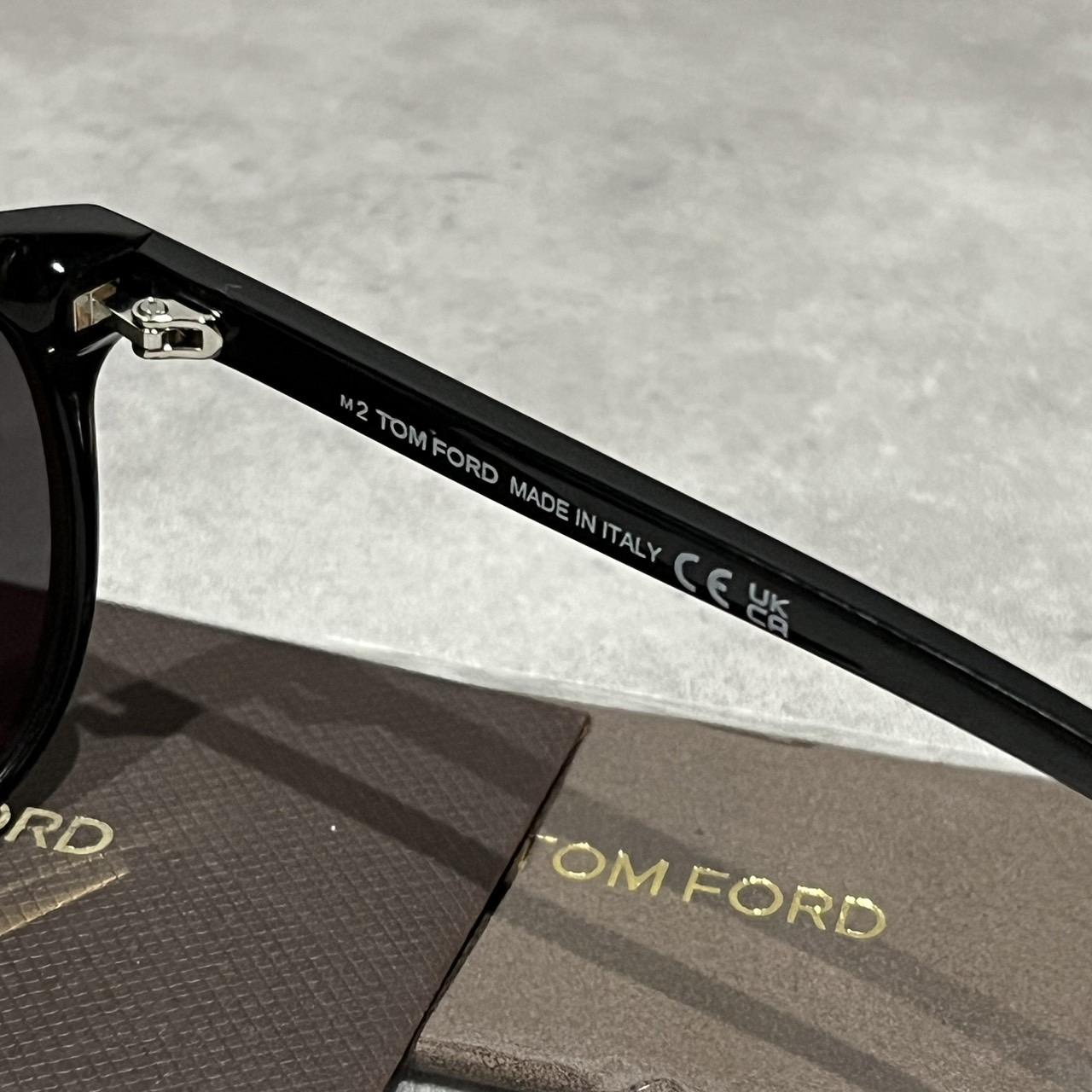 TOMFORD トムフォード TF858 FT858 01A フルリム ウェリントン