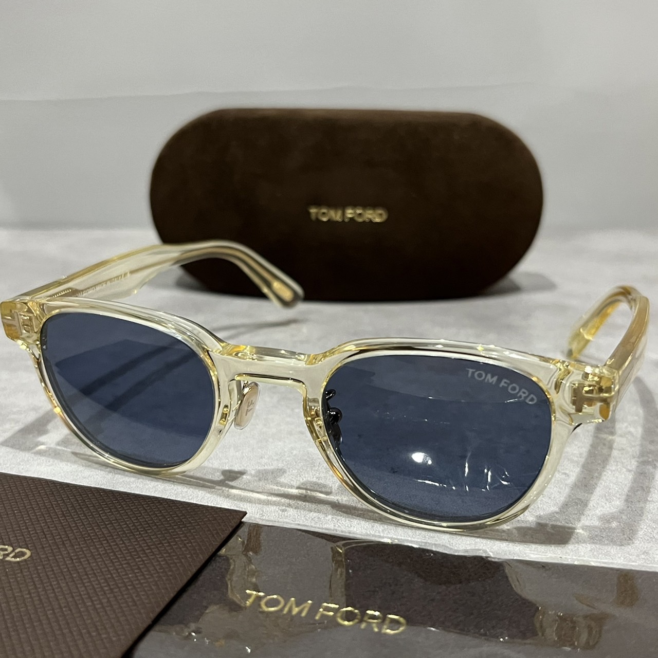 TOMFORD トムフォード TF961 FT961 39V フルリム ウェリントン