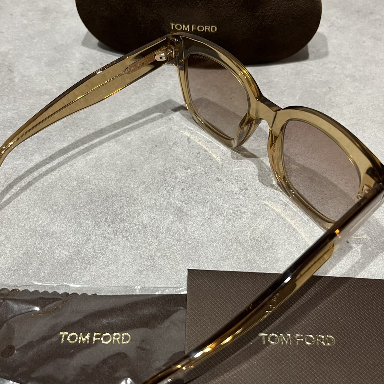 最安値挑戦！ TOM FORD Eyewear ウェリントン眼鏡 サングラス/メガネ