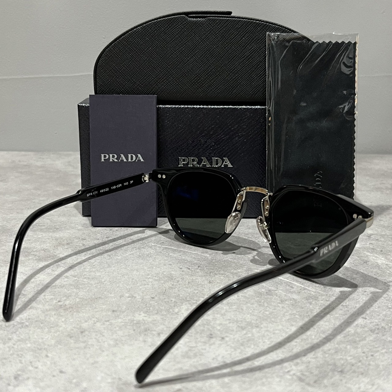 シルバーピーチ 新品 プラダ PRADA SPR17Y メガネ サングラス - 通販