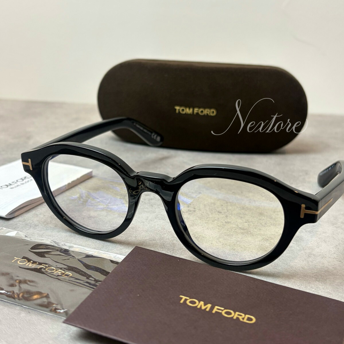 【マラソン期間ポイント2倍＆クーポンあり】【並行輸入品】【正規品・新品】TOMFORD トムフォード TF6037B FT6037B 001 イタリア製 サングラス メガネ 眼鏡 メンズ レディース TOM FORD トム フォード 伊達メガネ ビジネス｜名入れ プレゼント 専門店 Nextore