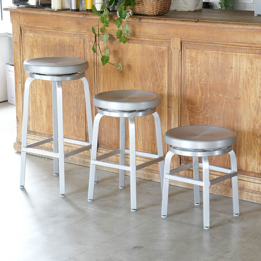 DULTON ダルトン ALUMINIUM ROUND STOOL 軽銀 ラウンド 腰掛け かっこいい 今めかしい 男前 カウンタ女性議長 アメリカン リビング カウンタ速見表 勝手もと 夕ご飯 中庭 車宿り