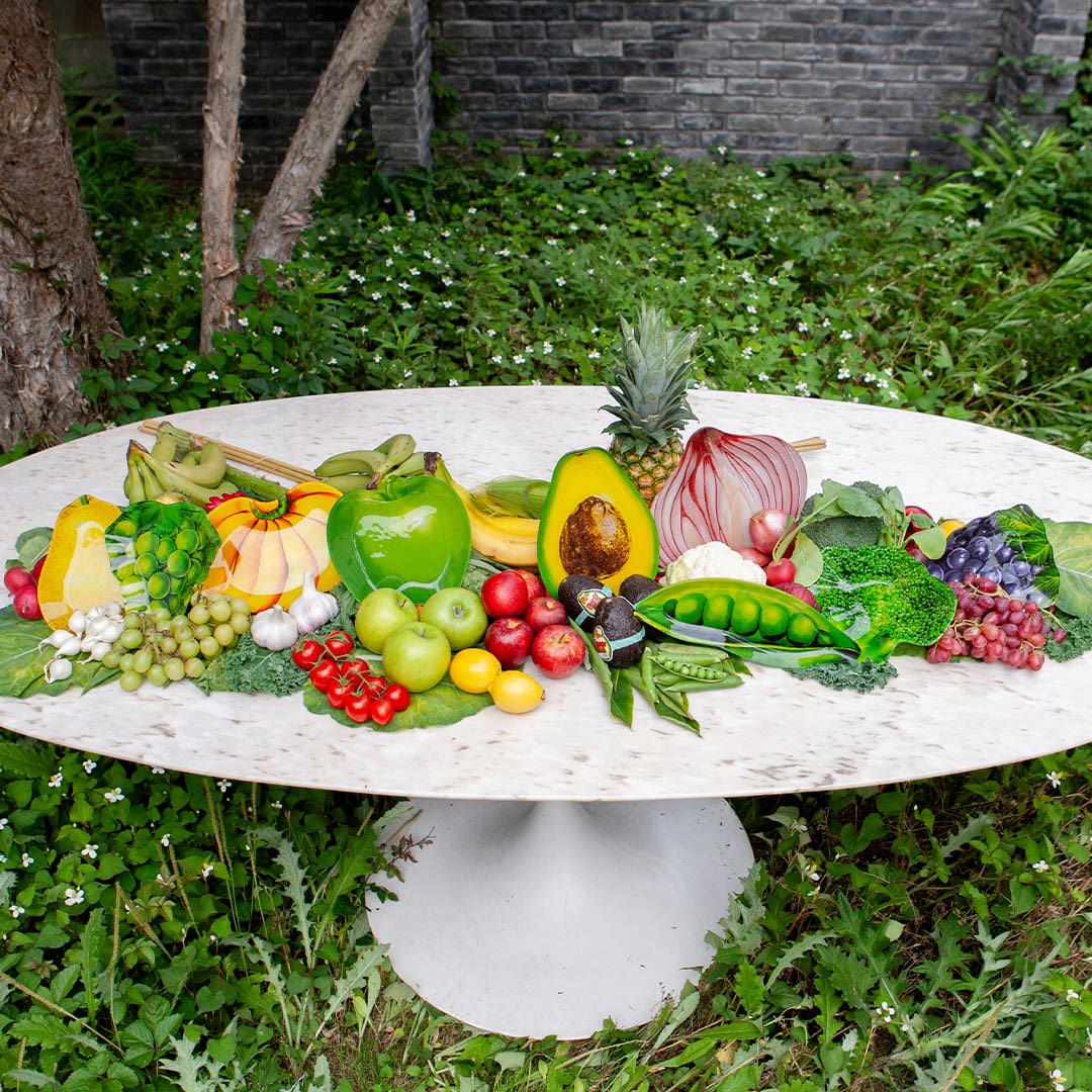 欧風果物皿 ぜいたく装飾品 アメリカ式レトロ 皿 USA アンティーク 木製果物 13点 & 木製お皿 【公式通販】