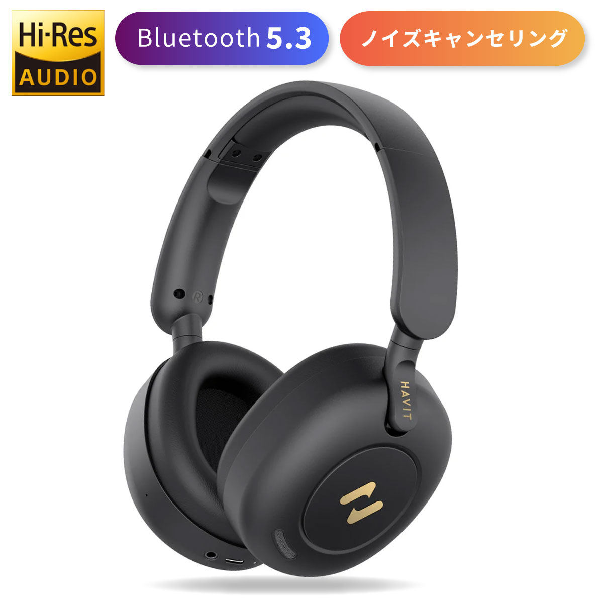 ノイズキャンリング　ワイヤレスヘッドホン　Bluetooth パープル ノイズキャンリング ワイヤレスヘッドホン Bluetooth パープル
