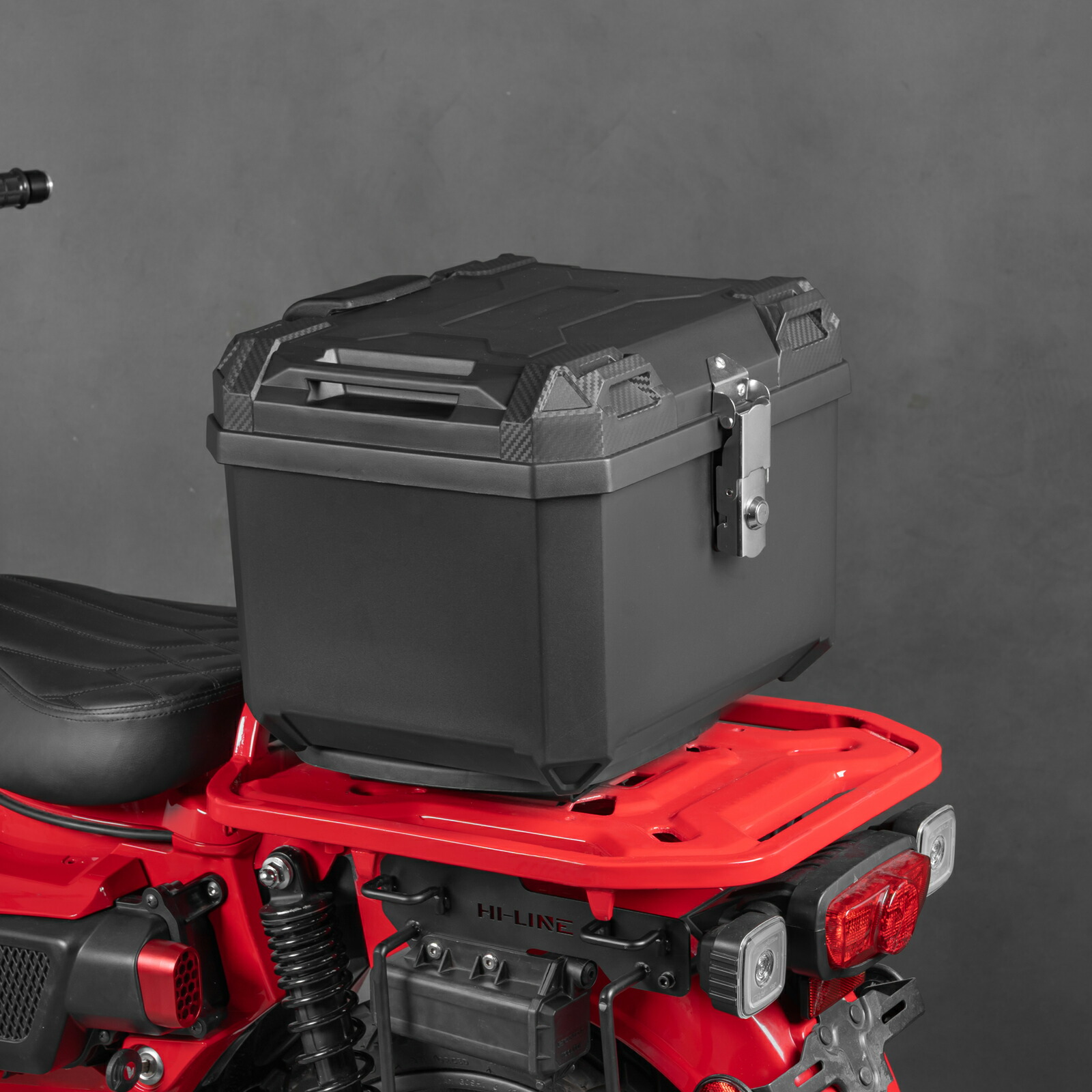 楽天市場】バイクボックス リアボックス【45L ブラック】バイク 大型