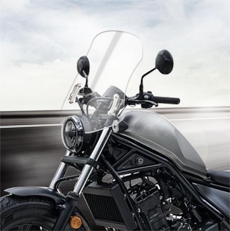 ウインドシールド レブル250 レブル500 バイク スクリーン オートバイ用 風防 バイクフロントガラス オートバイ風ディフレクター 風防ウインドスクリーン オートバイウインドスクリーン スクリーンパーツ バイクパーツ 【取り寄せ】 7,784円