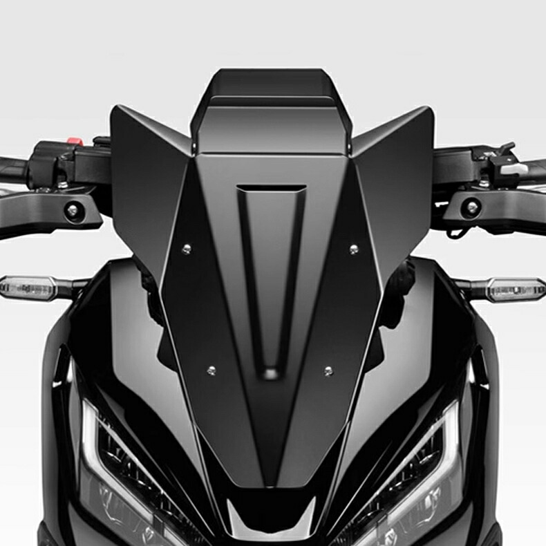 ホンダ X-ADV 750 XADV 750 ウインドシールド アルミ製 風防 風よけ 小型 ウメーターバイザー ウインドスクリーン 風防 ウインドスクリーン カスタムパーツ バイク カウル 金具ビス付き ドレスアップ【取り寄せ】