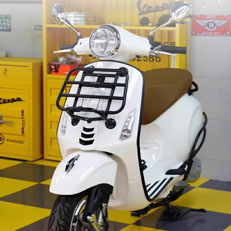 ベスパ スプリント プリマベーラ Vespa Sprint Vespa Primavera 150 フロントキャリア ラゲッジラック フロントシェルフ フロント荷物ラック ブラケットリアテールラック オートバイ荷物棚 リアラゲッジ キャリアラック【取り寄せ】 6,944円