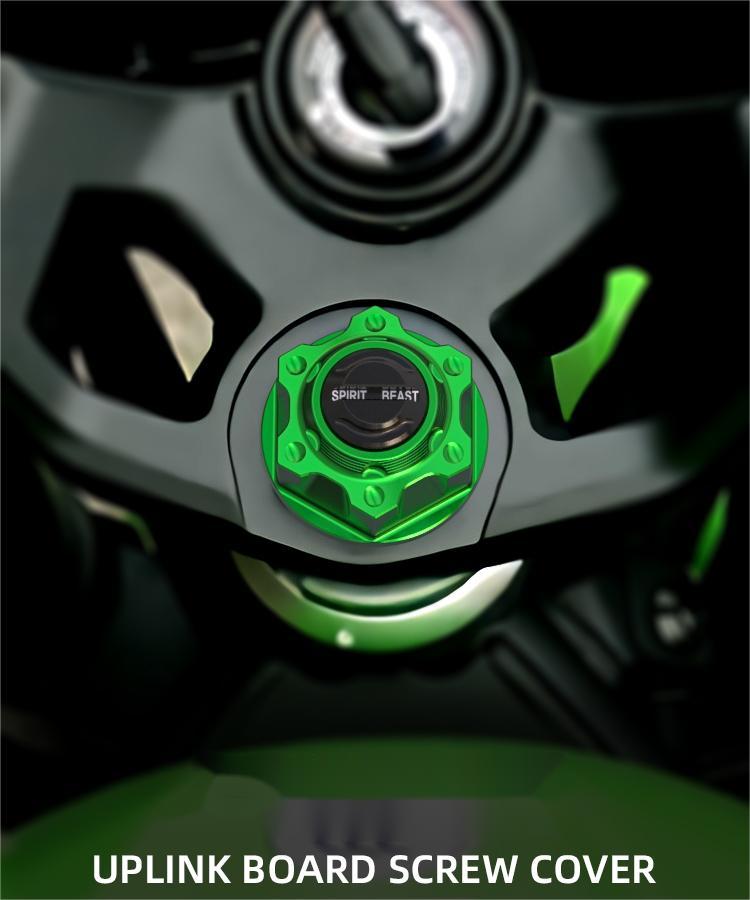 楽天市場】カワサキ NINJA Z400 CNCアルミフレームホールキャップ CNC