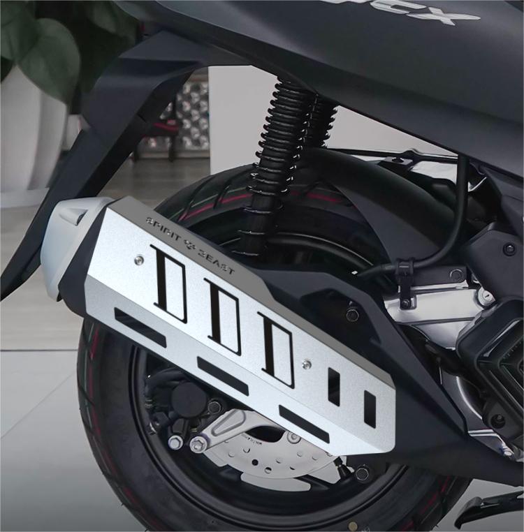 楽天市場】PCX 160 マフラーガード Pipe Cover 排気管 カバー