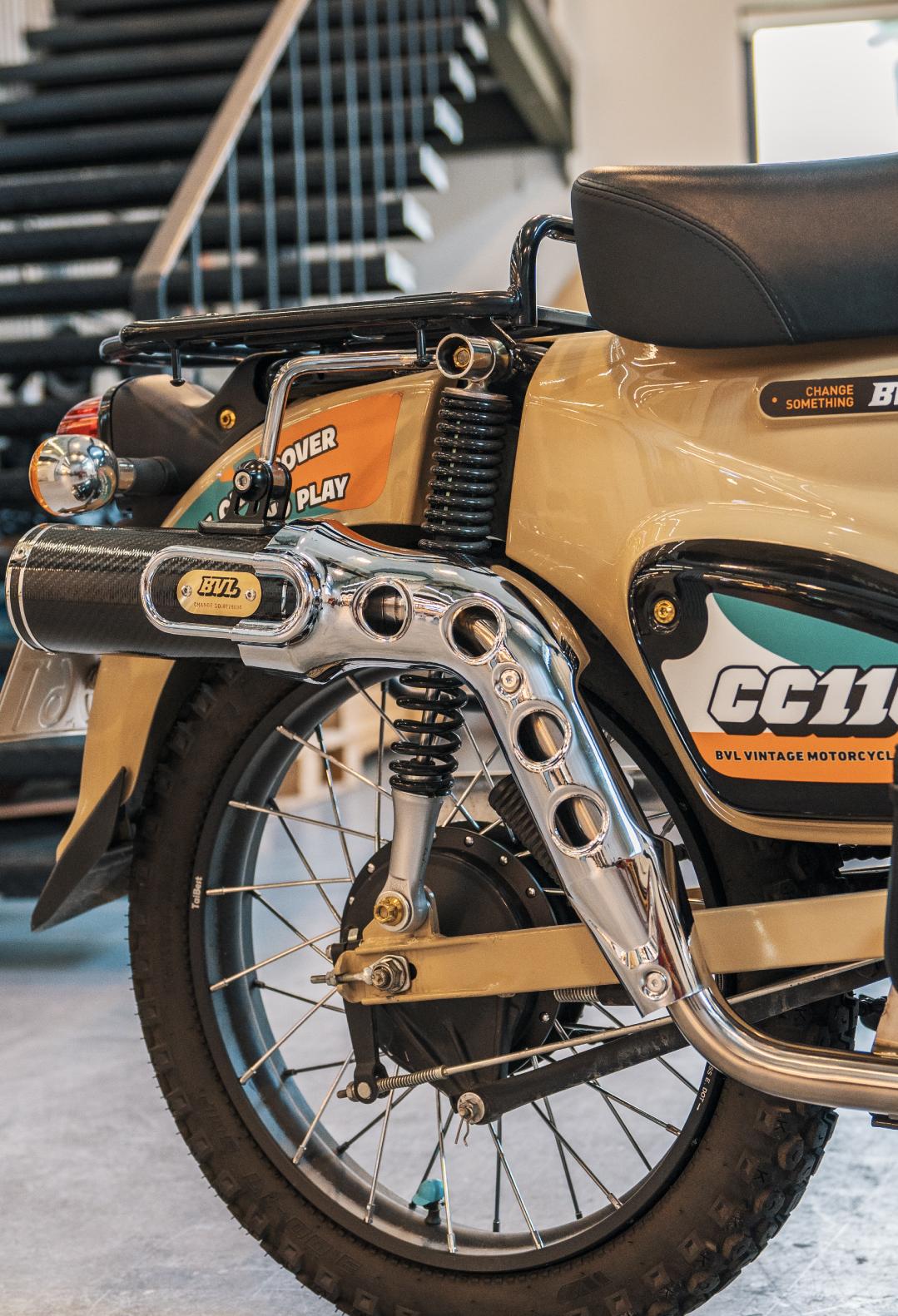 クロスカブ CC110 JA60 フルエキゾースト マフラー フルエキ メガホンマフラー ダウンマフラー インジェクション チタン合金 カーボン カスタマイズ 取寄せ|ネクストステージ2号店