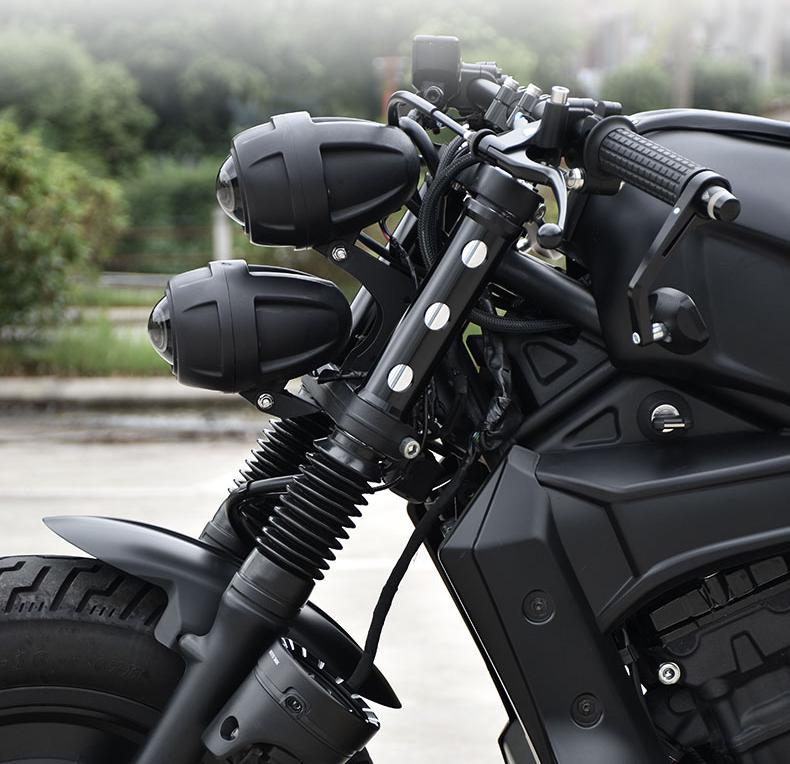 K-SPEED Rebel 250-500用 フロント ショックアブソーバー K-SPEED-RB0021 フロントサスペンションカバー for Rebel250~500