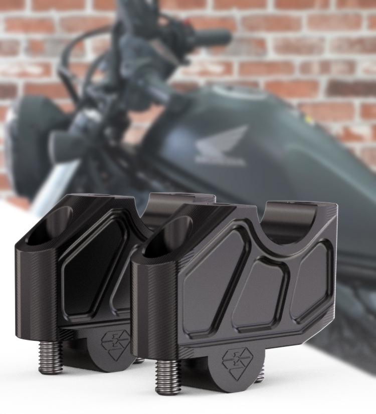 楽天市場】ホンダ レブル 250 500 ハンドルポスト 4.5cmアップ 2.2cm